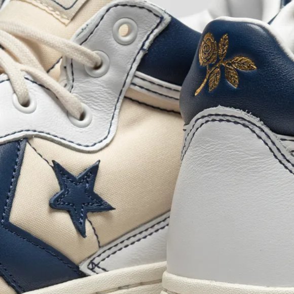 NIB Converse Fastbreak Pro Mid Trigger Bros. White/Navy/Egret A01703C US Mens 10 - Picture 13 of 15